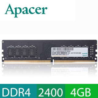 Apacer 4GB DDR4 2400 桌上型記憶體(雙面)