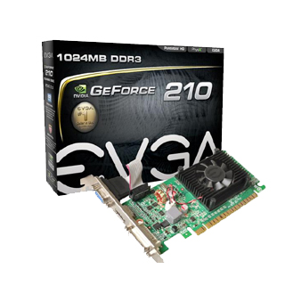 艾維克 EVGA GT210 1GB DDR3 圖形加速卡