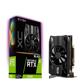 艾維克EVGA RTX2060 6GB XC Black Edition GDDR6 顯示卡