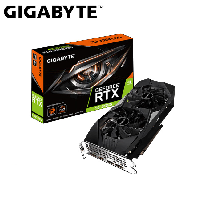 技嘉 GeForce RTX 2060 SUPER WINDFORCE OC 8G 顯示卡