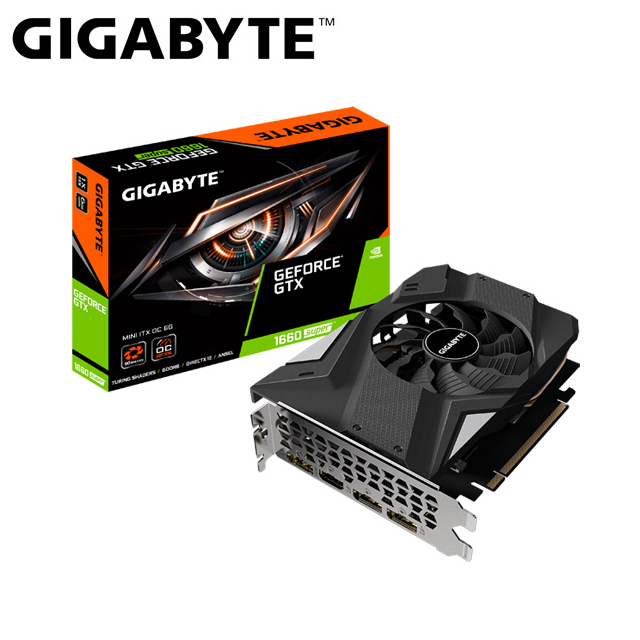 技嘉 GeForce GTX 1660 SUPER MINI ITX OC 6G 顯示卡