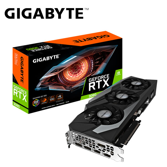 技嘉 GeForce RTX 3080 GAMING OC 10G 顯示卡
