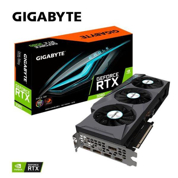 技嘉 GeForce RTX™ 3080 EAGLE 10G 顯示卡