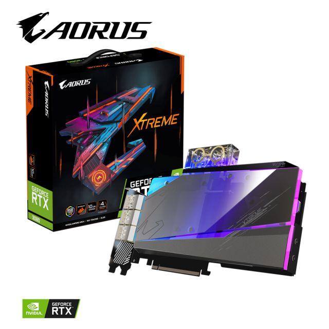 AORUS GeForce RTX 3080 XTREME WATERFORCE WB 10G 顯示卡