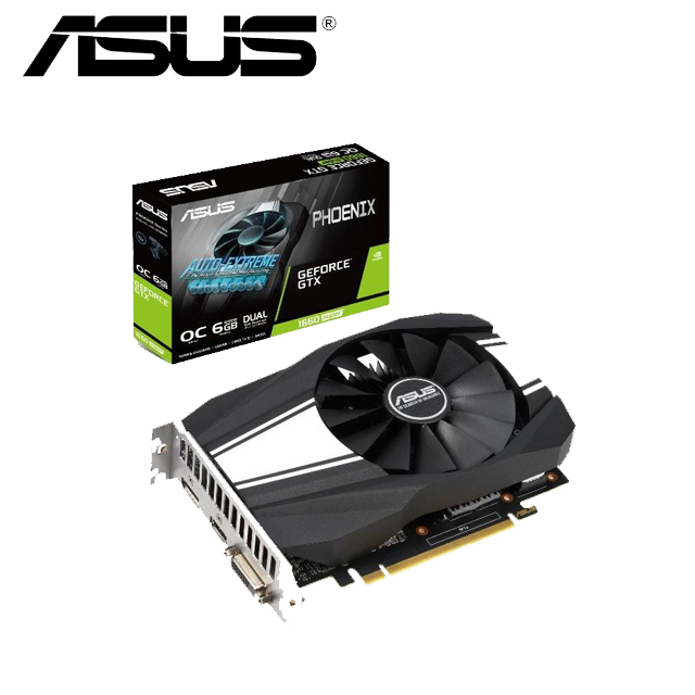 華碩ASUS PH GeForce® GTX 1660 SUPER™ O6G 顯示卡