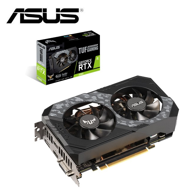 華碩 ASUS TUF GeForce RTX™ 2060 6G GAMING 顯示卡