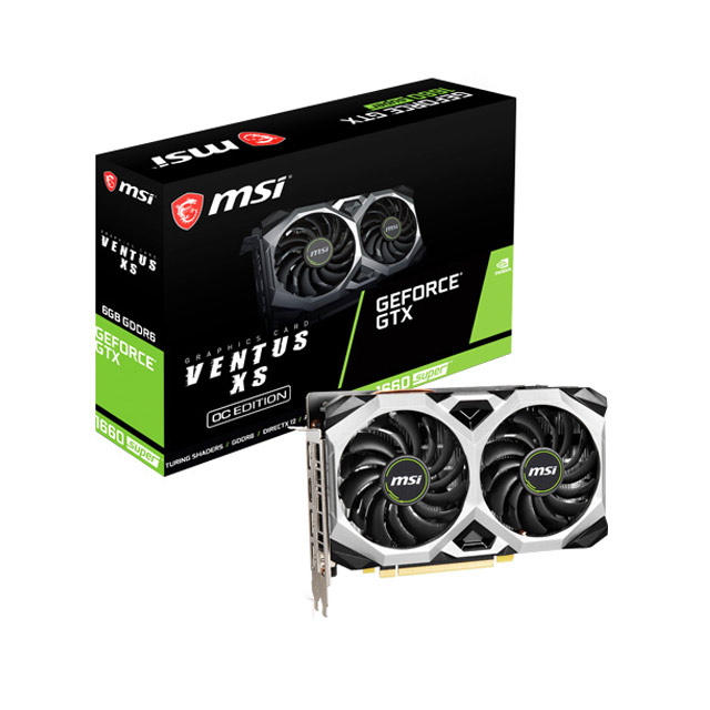 微星 GeForce GTX 1660 SUPER VENTUS XS OC 顯示卡