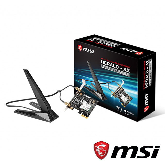 MSI HERALD-AX 無線網卡