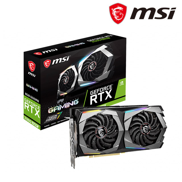 微星 GeForce RTX 2060 SUPER GAMING 顯示卡