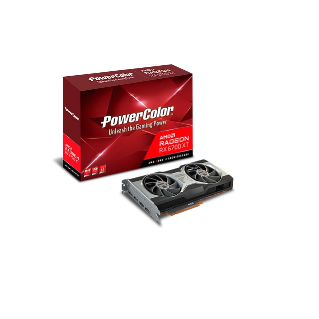 撼訊RX 6700 XT MBA 12G GDDR6 192bit顯示卡