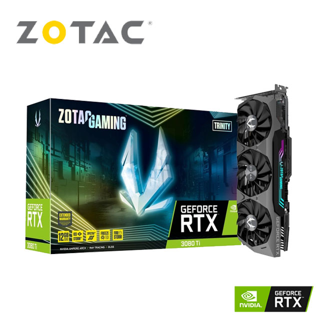 ZOTAC GAMING GeForce RTX 3080 Ti Trinity 顯示卡
