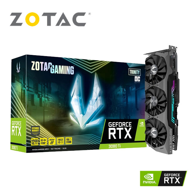 ZOTAC GAMING GeForce RTX 3080 Ti Trinity OC 顯示卡