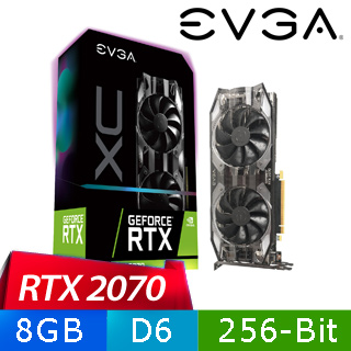 艾維克EVGA RTX 2070 Black Edition 顯示卡