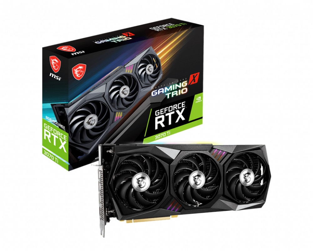 微星MSI RTX 3070 Ti 8G GAMING X TRIO PCI-E顯示卡