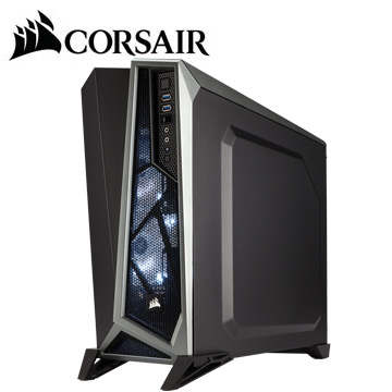 CORSAIR SPEC ALPHA電腦機殼-黑銀