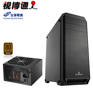 視博通 SH004(B) 影武戰士 機殼+全漢 F550 80PLUS 銅牌