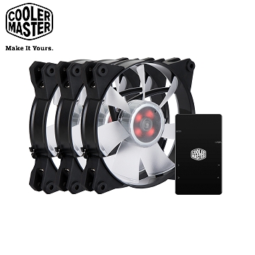 Cooler Master MasterFan Pro 120 Air Flow RGB 3合1組