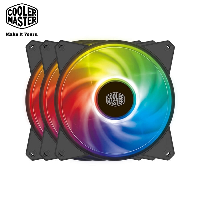 Cooler Master MasterFan MF120R A.RGB 3合1組