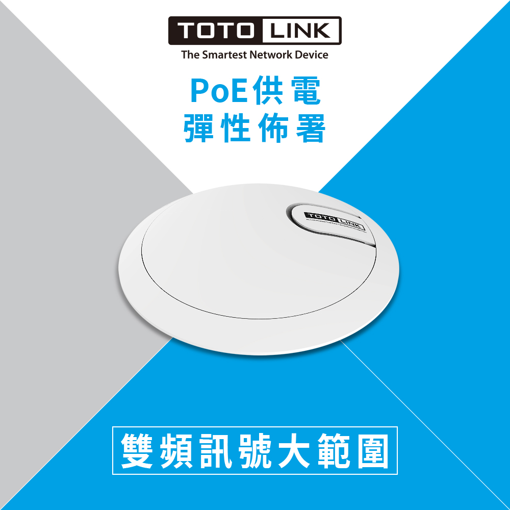 TOTOLINK CA1200 AC1200吸頂式無線WIFI基地台