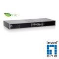 【LevelOne】16埠綠色環保乙太網路交換器 FSW-1650