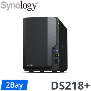 Synology群暉科技 DS218+ 2Bay NAS網路儲存