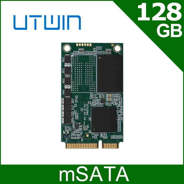 優科技Utwin 128GB mSATA SSD固態硬碟