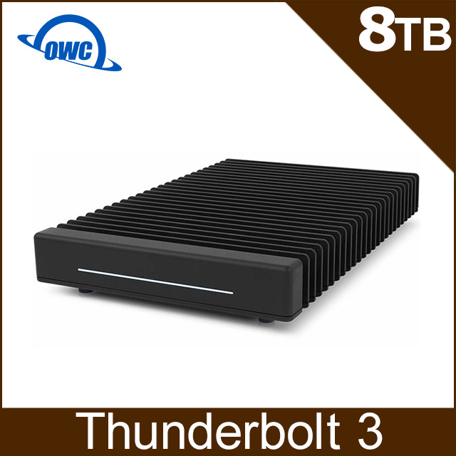 OWC ThunderBlade 8TB NVMe M.2 四槽外接式固態硬碟 Thunderbolt3