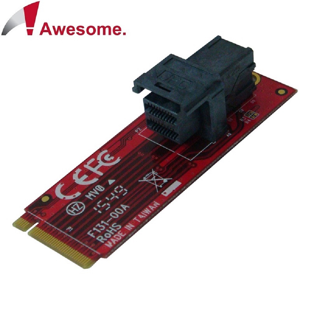 Awesome M.2轉MiniSAS HD36P NVMe轉接模組-AWD-DT-131