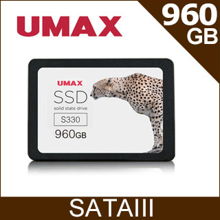 UMAX S330 960GB 2.5吋 SATAⅢ固態硬碟