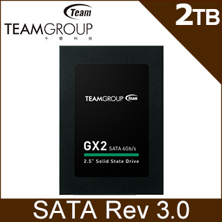 Team 十銓 GX2 2TB 2.5吋 SSD固態硬碟