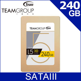 Team 十銓 L5 Lite 240GB 2.5吋 SSD固態硬碟