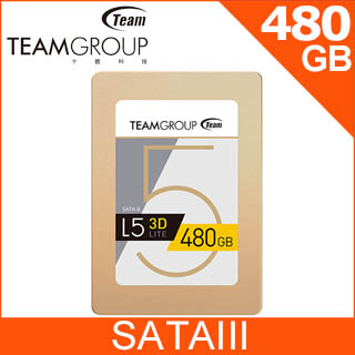 Team 十銓 L5 Lite 480GB 2.5吋 SSD固態硬碟