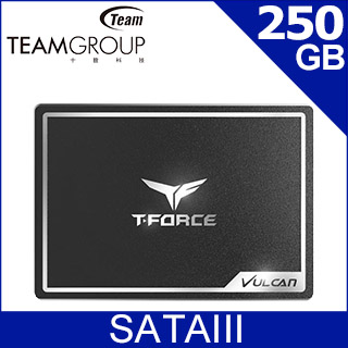 Team 十銓 T-FORCE VULCAN 250G 2.5 SSD 固態硬碟