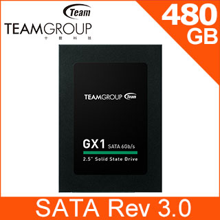 Team 十銓 GX1 480GB 2.5吋 SSD固態硬碟