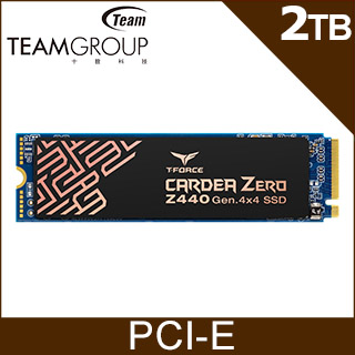 Team 十銓 Cardea Zero Z440 2TB M.2 PCI-E固態硬碟