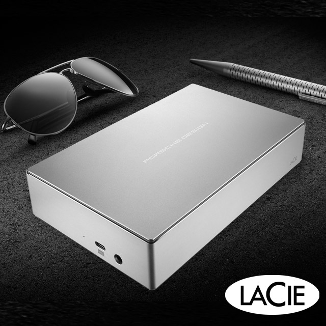 LaCie Porsche Design 6TB USB3.1 TypeC 3.5吋外接硬碟