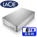 LaCie Porsche Design 6TB USB3.1 TypeC 3.5吋外接硬碟