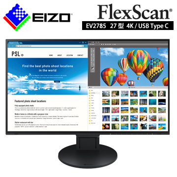 EIZO FlexScan EV2785 (黑色)
