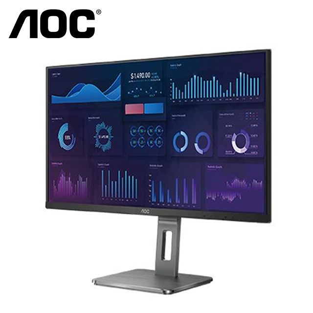 AOC 28型 U28P2U 4K 螢幕顯示器