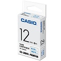 CASIO 標籤機專用色帶-12mm【共有9色】白底藍字XR-12WEB1