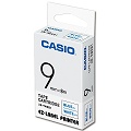 CASIO 標籤機專用色帶-9mm【共有9色】白底藍字XR-9WEB1