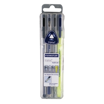 施德樓STAEDTLER MS34SB4 三角馬上寫隨身組