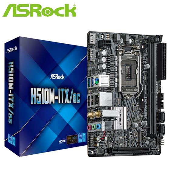 Asrock h510m itx ac обзор