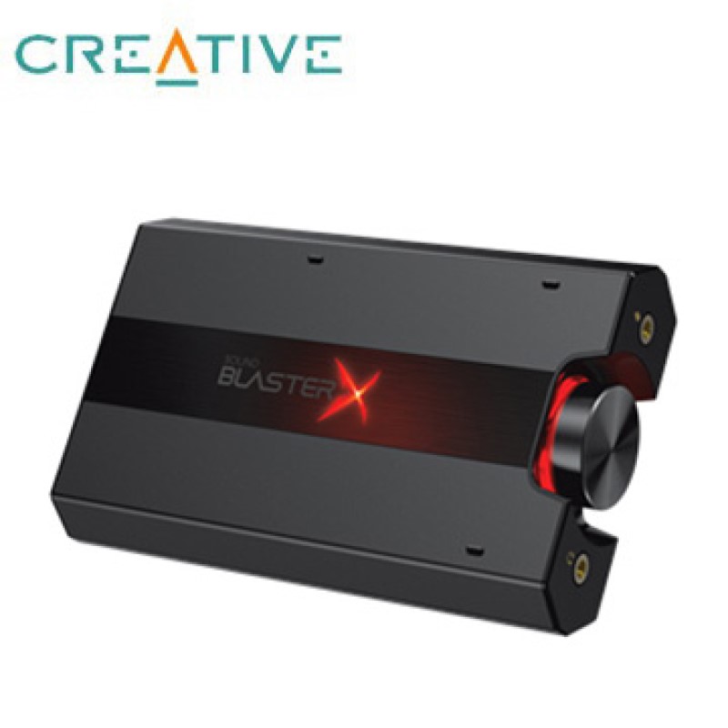 Creative Sound Blasterx G5頂級7.1 聲道HD便攜式具耳擴功能USB音效卡