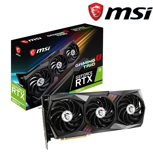 微星 GeForce RTX3060 Ti GAMING X TRIO+X470 GAMING PLUS MAX