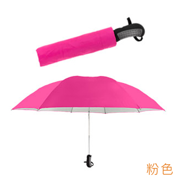 USAY 新款自動開收反向折疊晴雨傘-粉色系