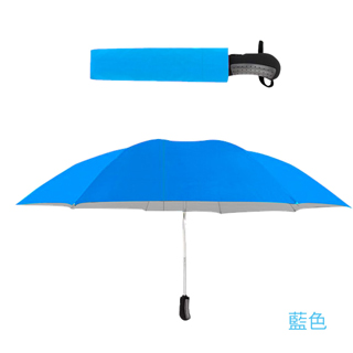 USAY 新款自動開收反向折疊晴雨傘-藍色系