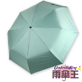 【雨傘王-終身免費維修】23吋熊安心安全自動傘-綠色