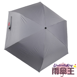 【雨傘王-終身免費維修】BigRed 太輕 23吋黑膠版 - 灰色