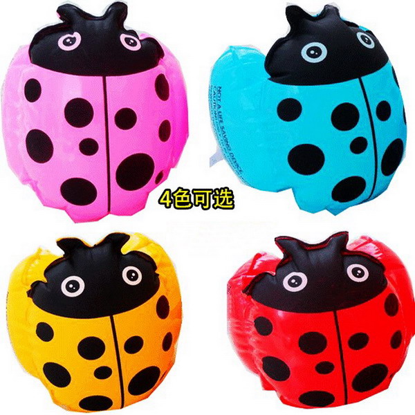 Jual Ladybug float arm circle of children do not pick the color 2 di ...